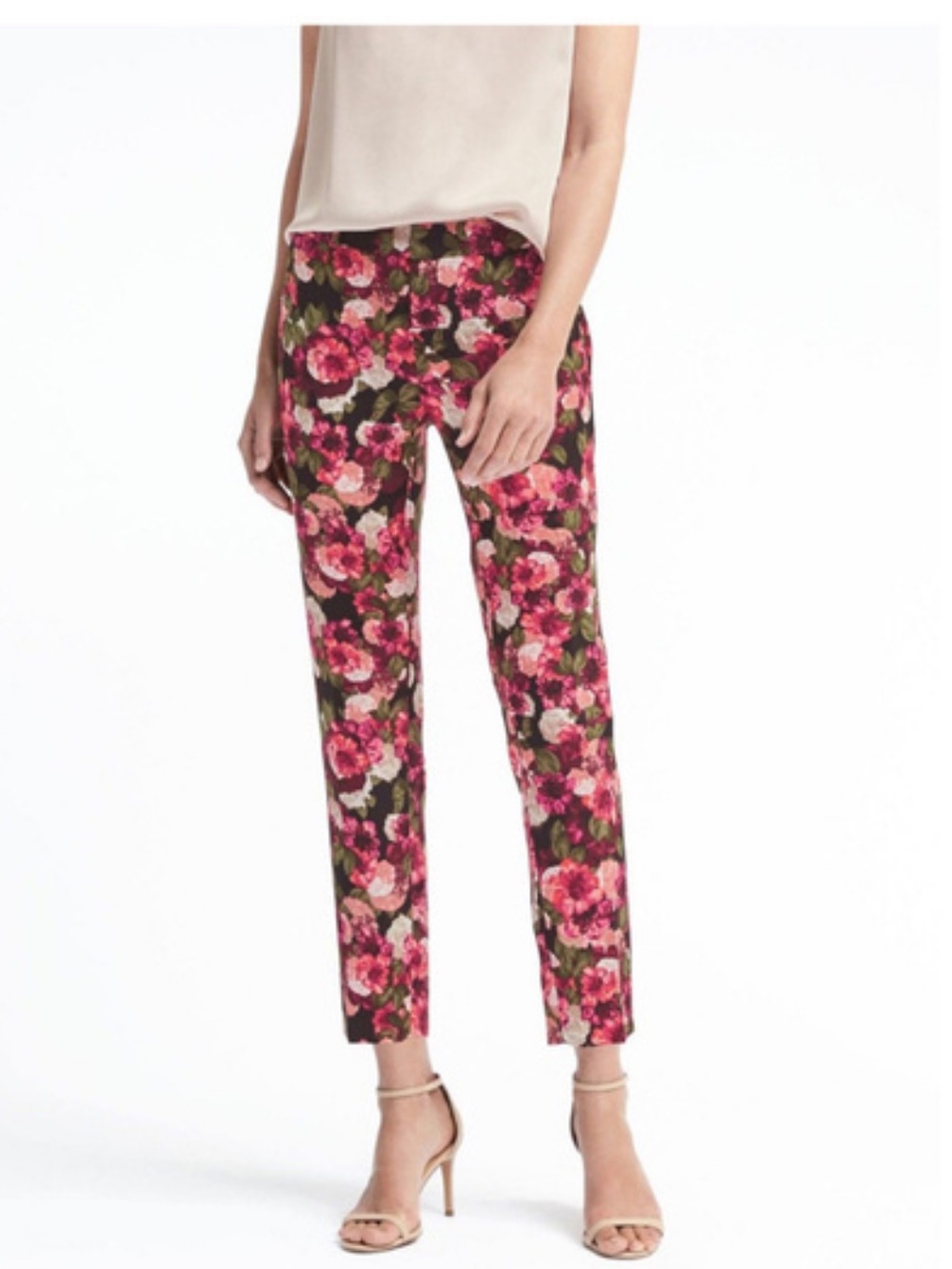 Banana Republic Floral Avery Pants